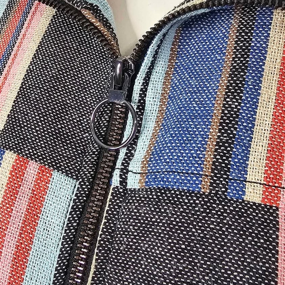 GUESS Striped Fringe Jacket - Picture 3 of 8